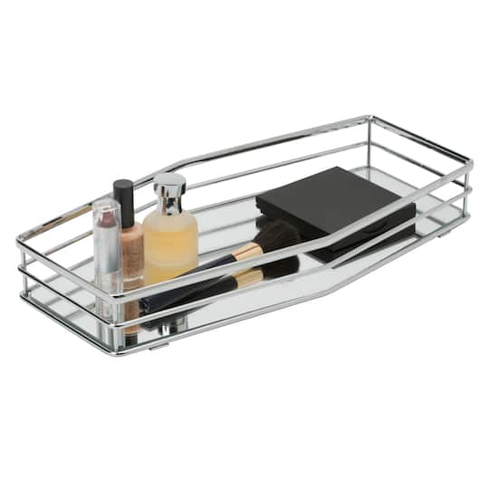 Home Details Double Rail Vanity Mirror Tray